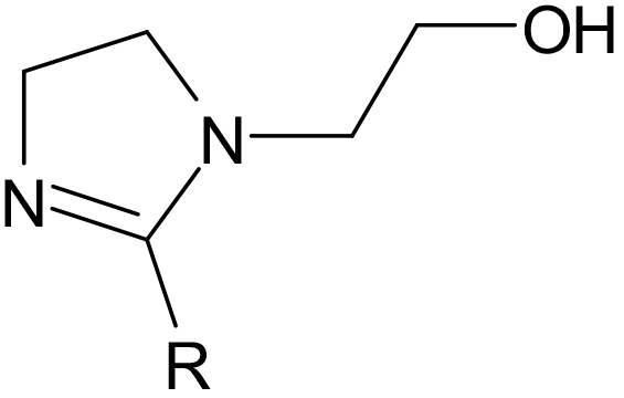 Chemical molecule diagram