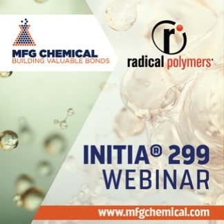 Initia® 299 Introduction Water Technologies Webinar, MFG Chemical